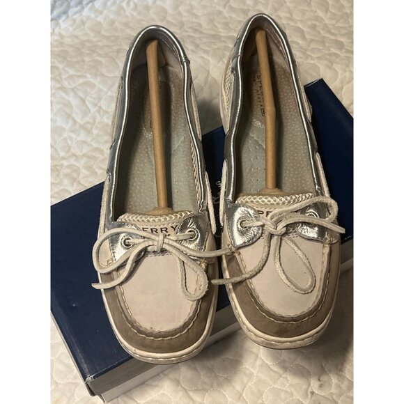 Sperry Top Sider Angelfish Open Mesh Shoes women's Size 7.5 M Good used conditio - Picture 3 of 9